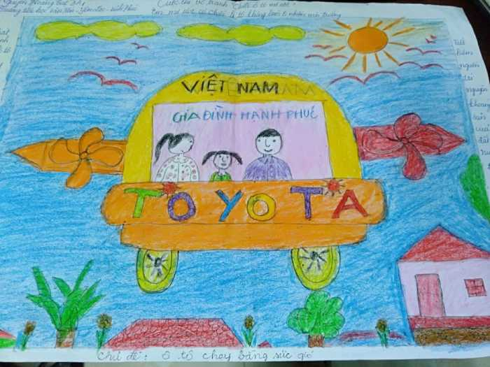 Chiếc ô tô mơ ước của em | Phòng GD&ĐT huyện Yên Lạc